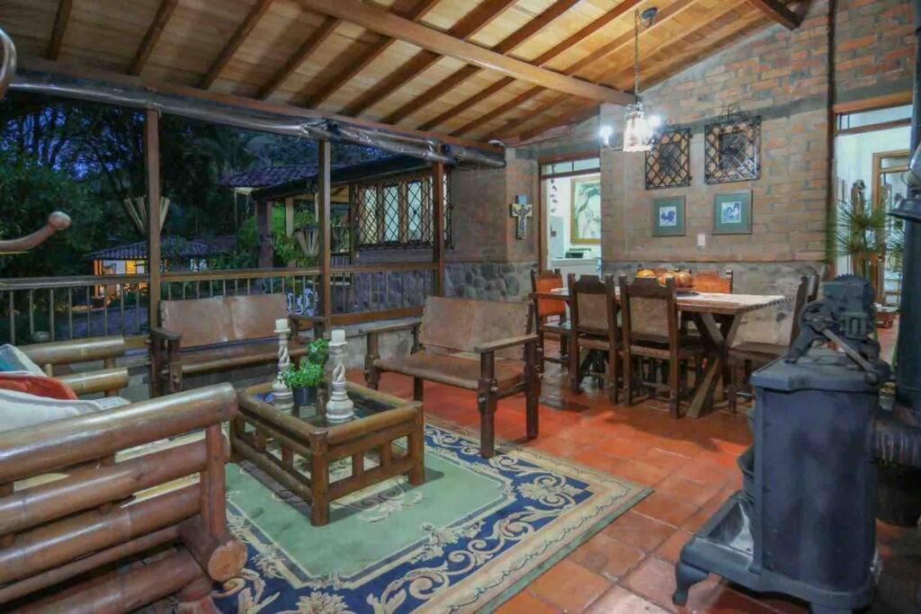 Finca Punta De Piedra Salento, Quindio Villa Eksteriør billede