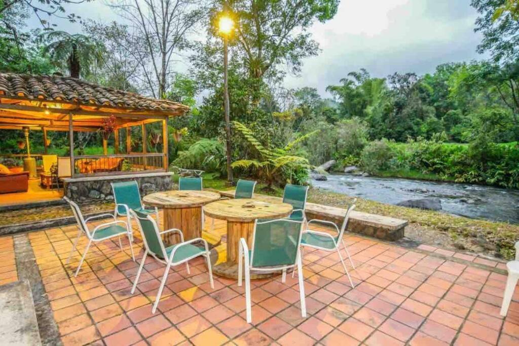 Finca Punta De Piedra Salento, Quindio Villa Eksteriør billede