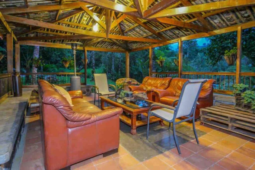 Finca Punta De Piedra Salento, Quindio Villa Eksteriør billede